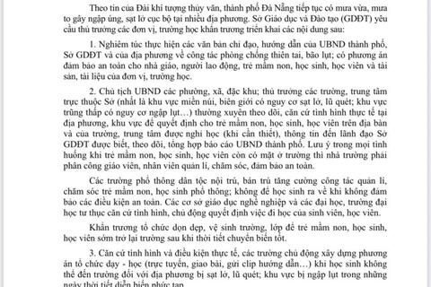 Chủ động ứng phó với thời tiết xấu